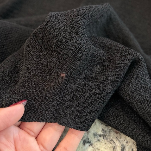 Eileen Fisher Black Women's Cardigan - Picture 4 of 4